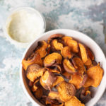 Crispy Baked Sweet Potato Chips