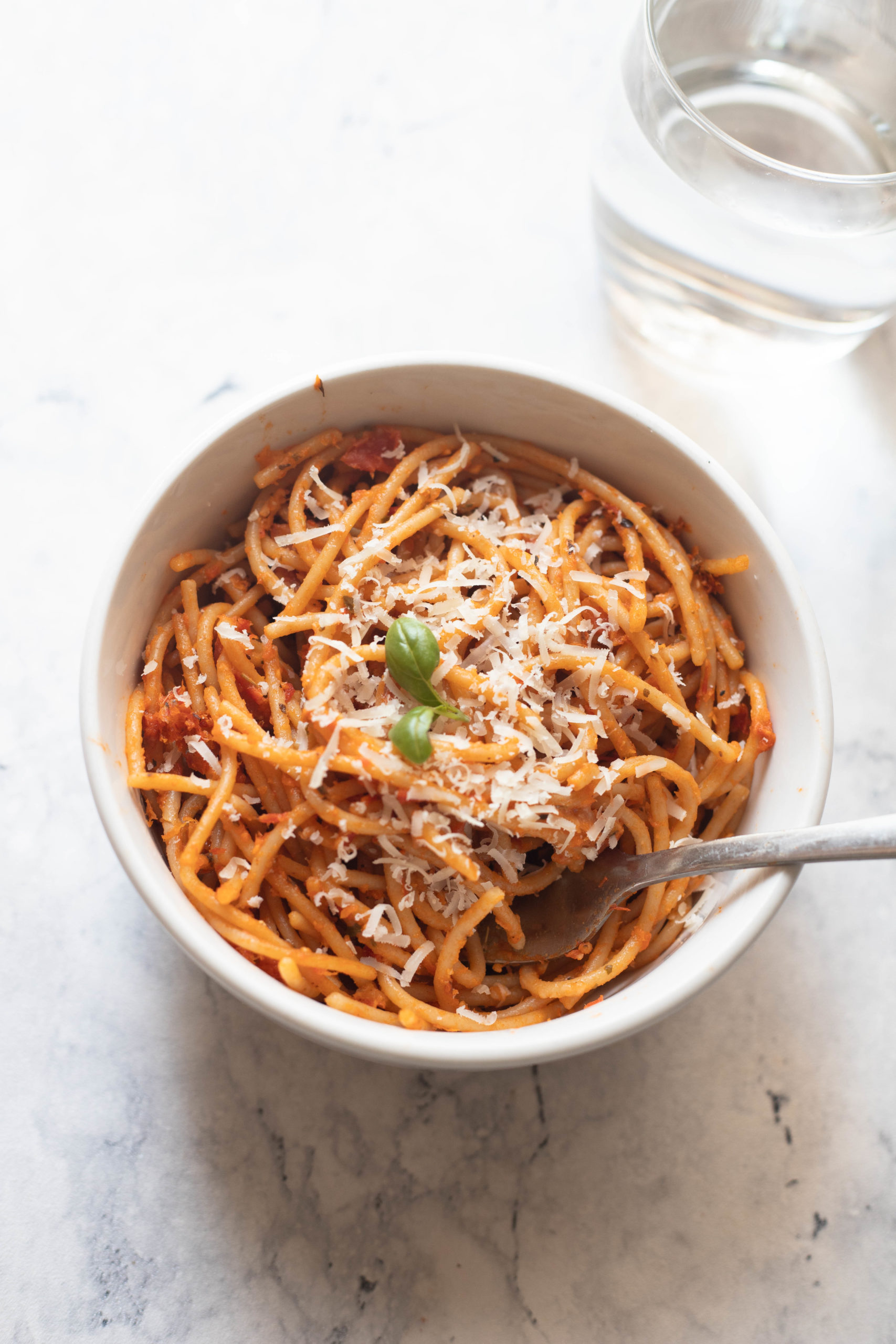 garlic tomato pasta2