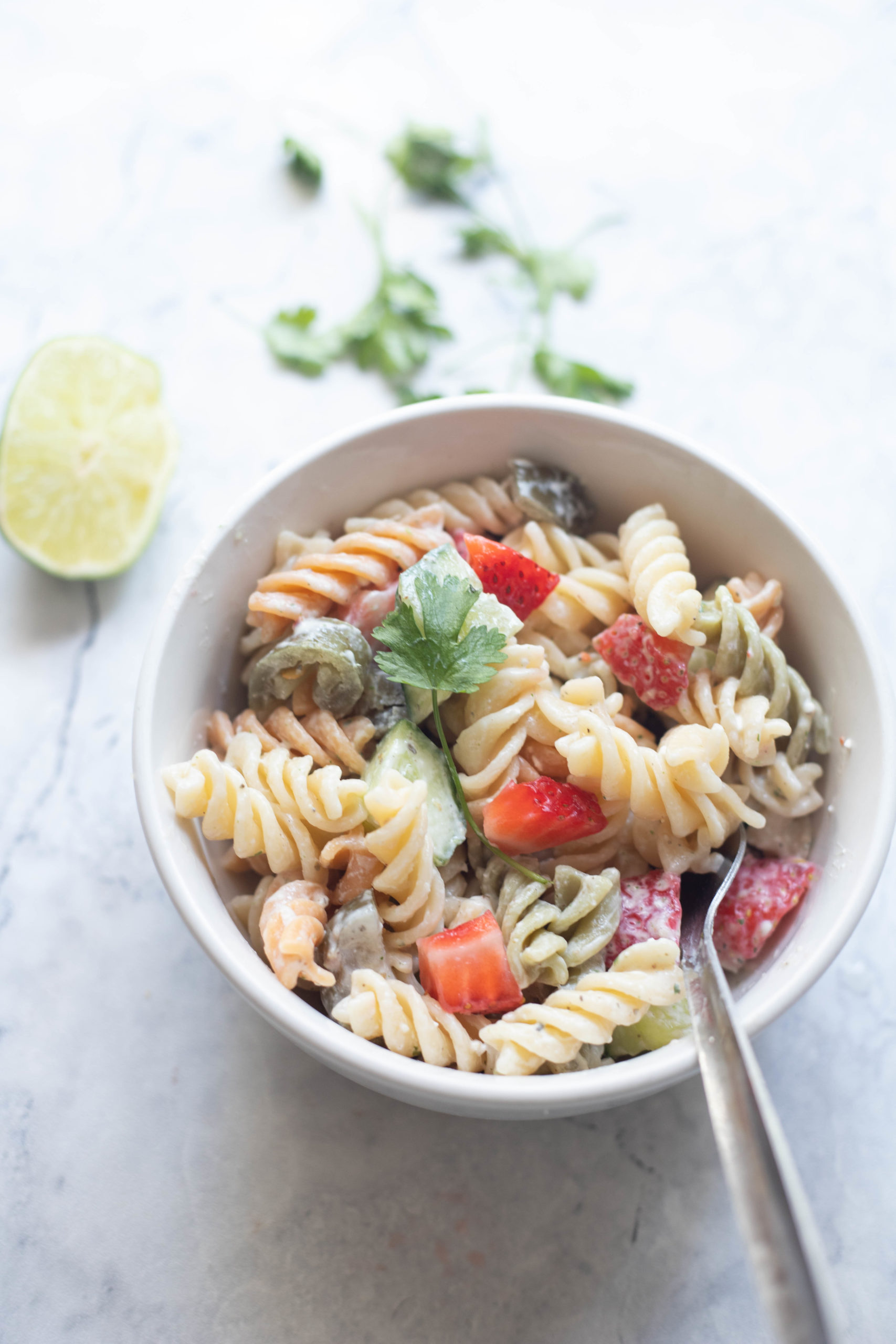 a-bowl-of-pasta-salad